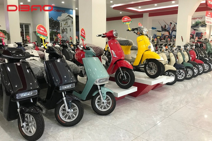 bảng màu xe máy điện dibao