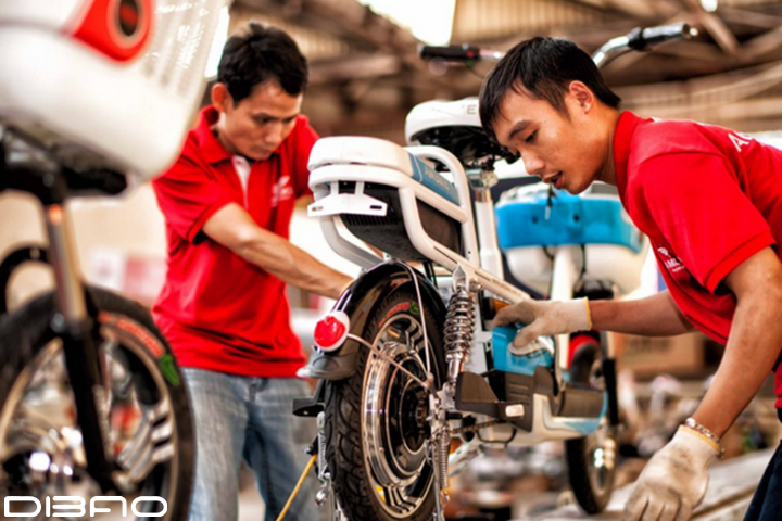 Bảo dưỡng xe máy điện định kỳ giúp phát hiện sớm các nguy cơ gây hỏng xe tho-bao-duong-xe-may-dien