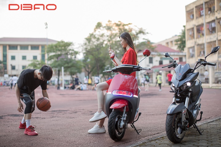 Xe máy điện Dibao sở hữu thiết kế sắc sảo đến từng đường nét