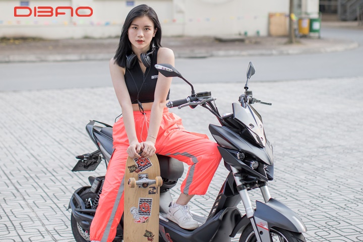 So với cùng phân khúc thì xe máy điện của Dibao có động cơ vượt trội hơn hẳn