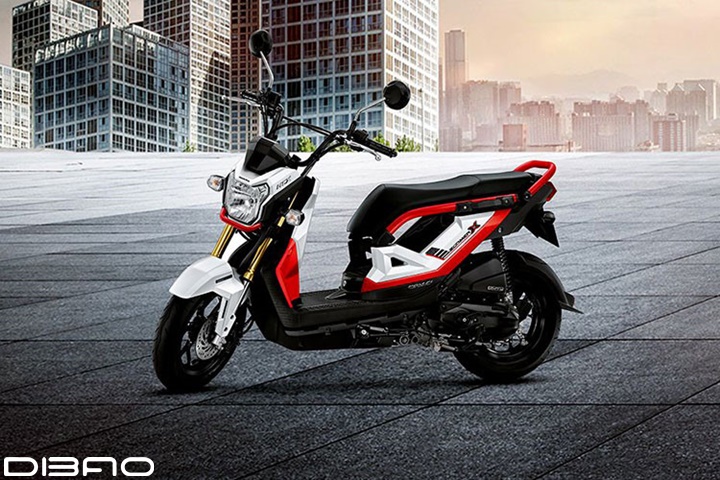 Honda ZoomerX 2017 cuốn hút hơn với những kiểu phối màu độc đáo