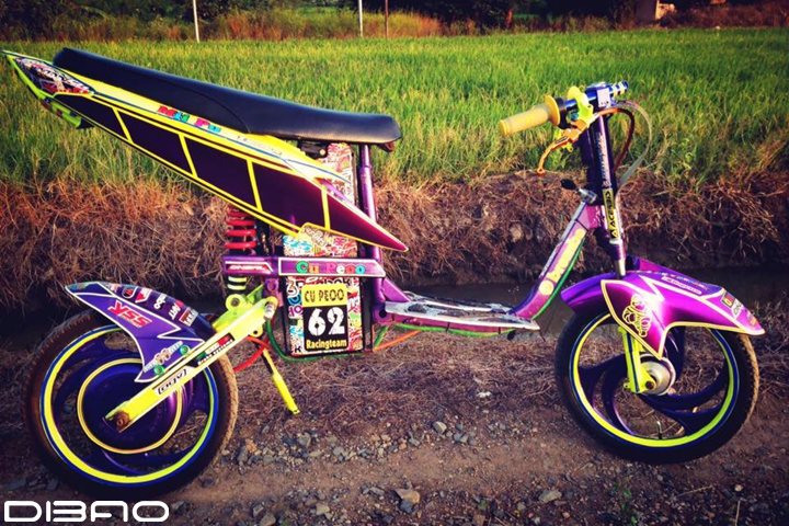 Khám phá chiếc xe đạp điện drag - Vừa lạ, vừa độc đáo