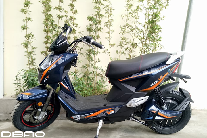 Bật mí về chiếc xe máy điện HTC V5 đang “làm mưa làm gió” trên thị trường